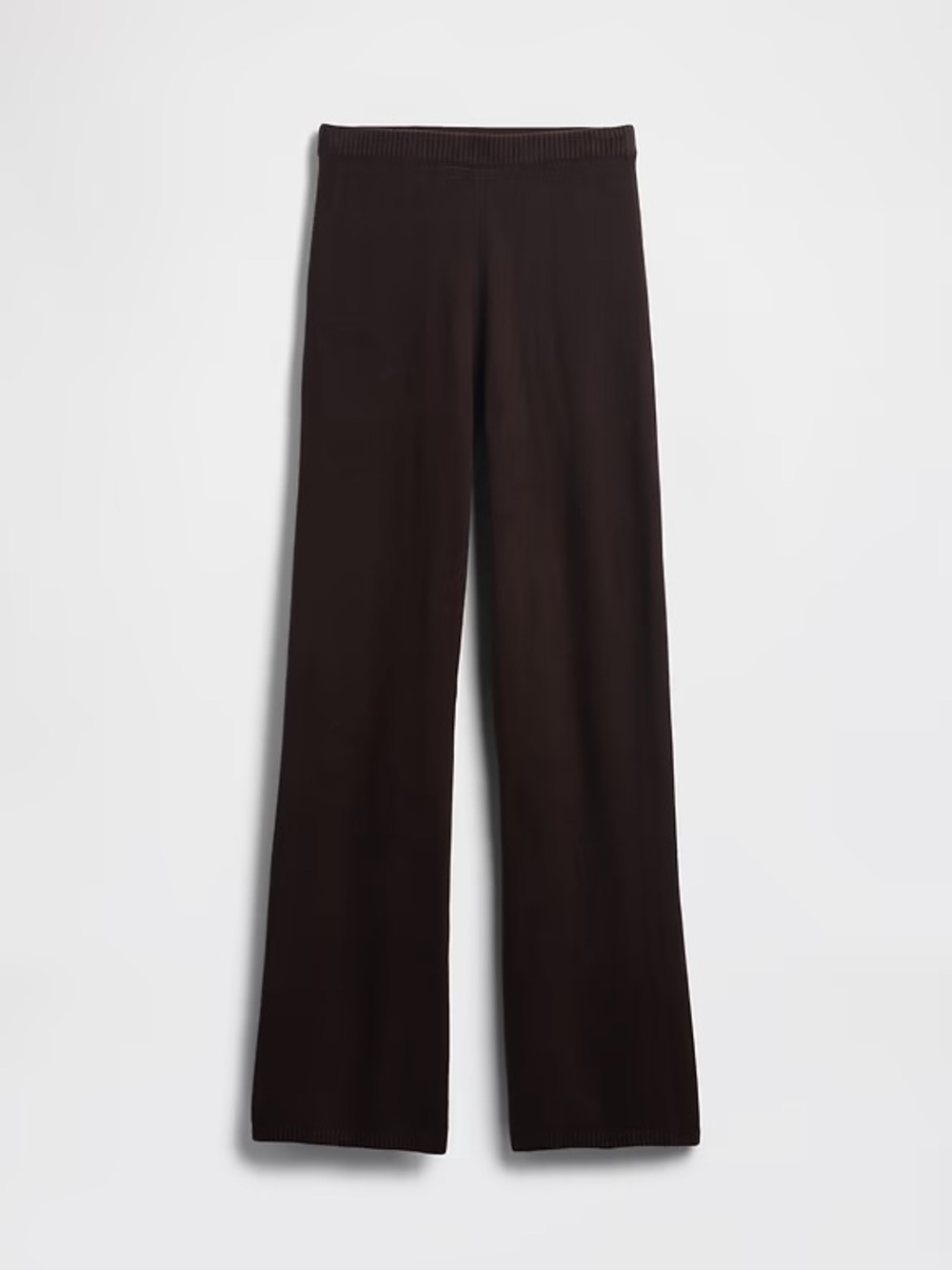 Gap Cashsoft Boot Sweater Pants Cashmere Alternative Loungewear Espresso NWOT